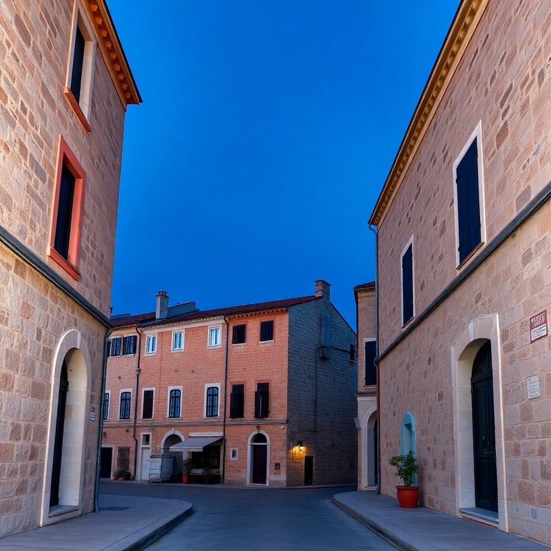 Stari grad Zadar u suton